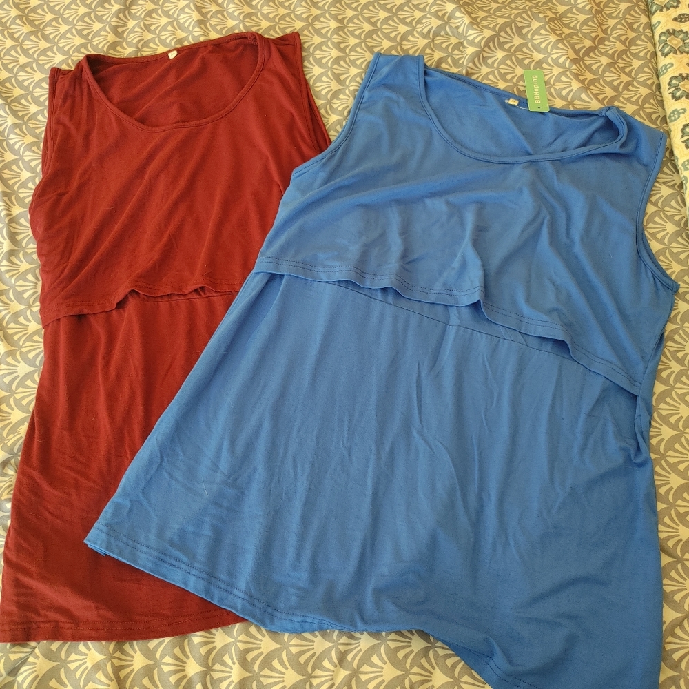 Breastfeeding tops